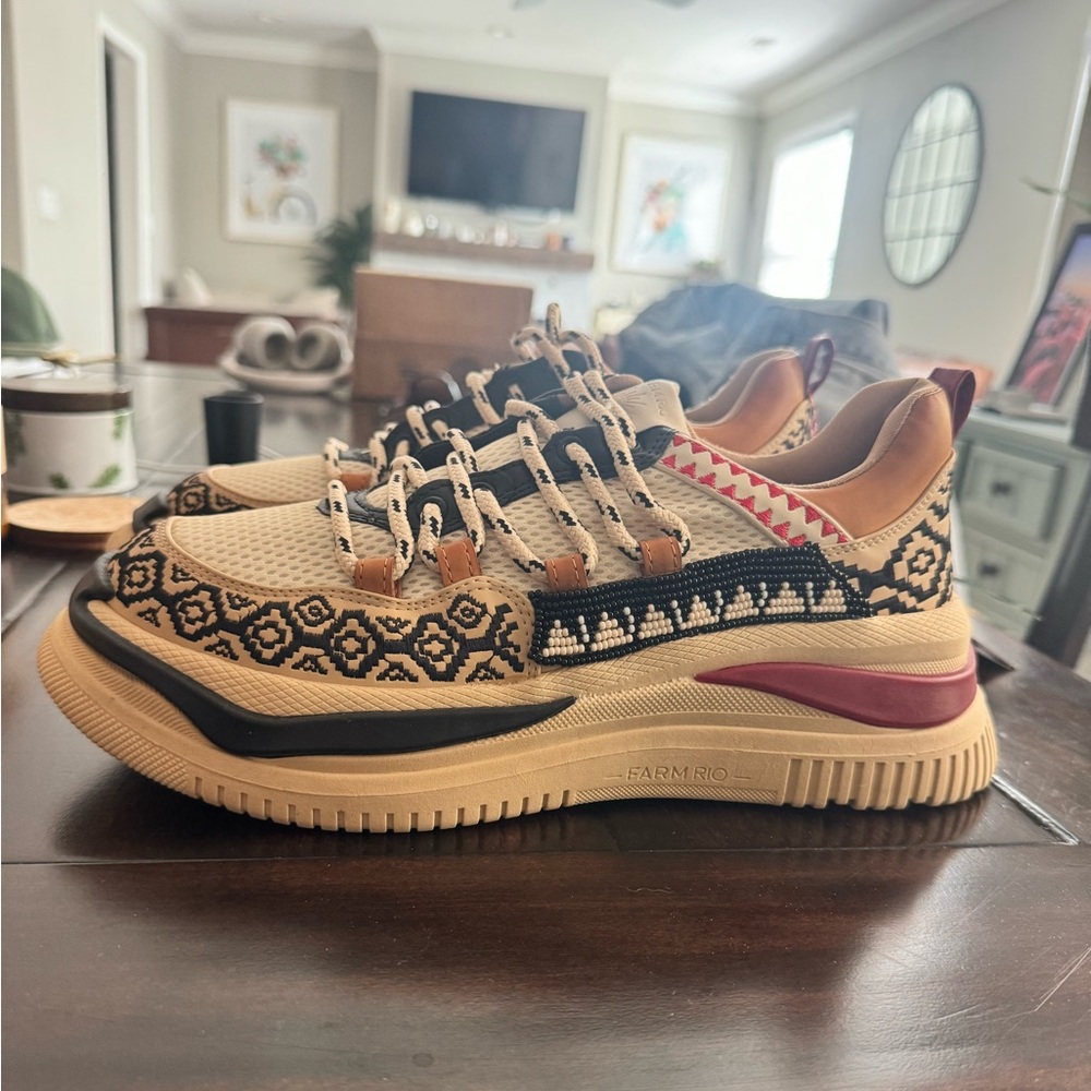 Farm Rio Multicolor Apolo Sneaker Size 11